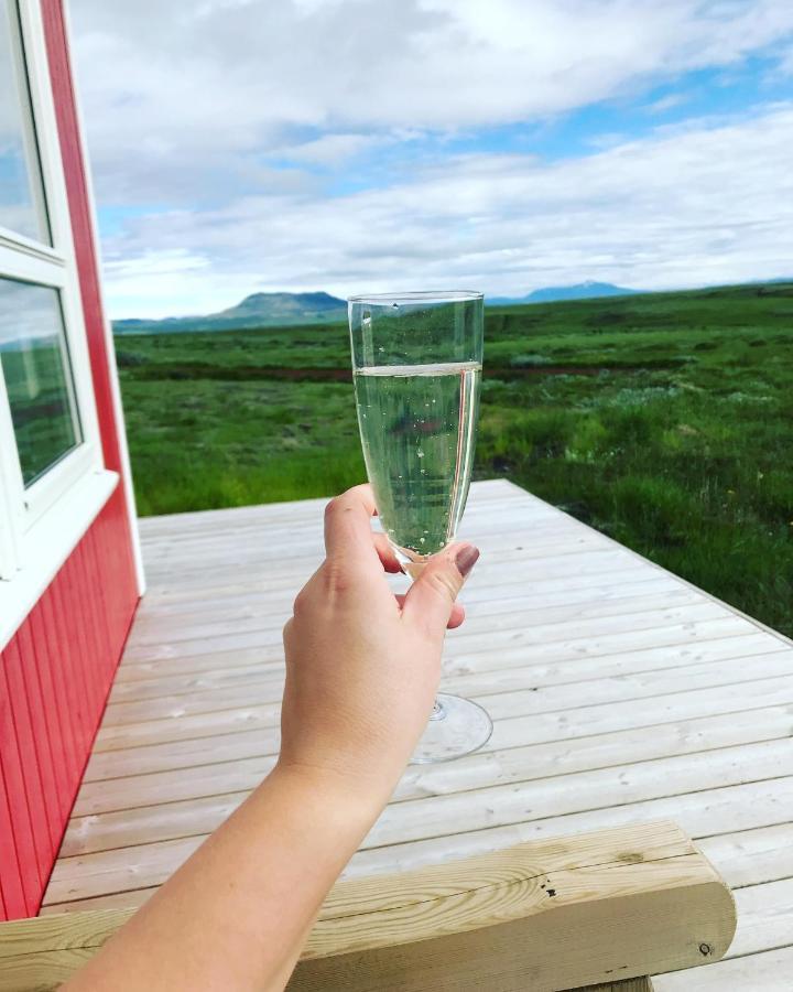 Blue View Cabin 1B With Private Hot Tub Reykholt  Ngoại thất bức ảnh